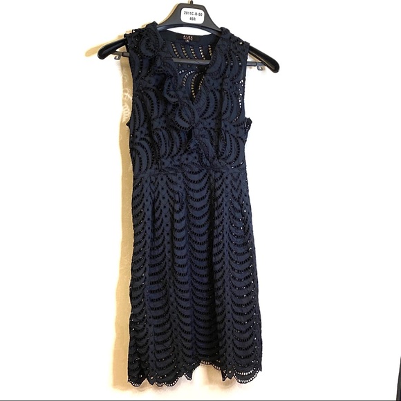 Alex Marie Dresses & Skirts - Alex Marie Lace Cut Out Tank Dress